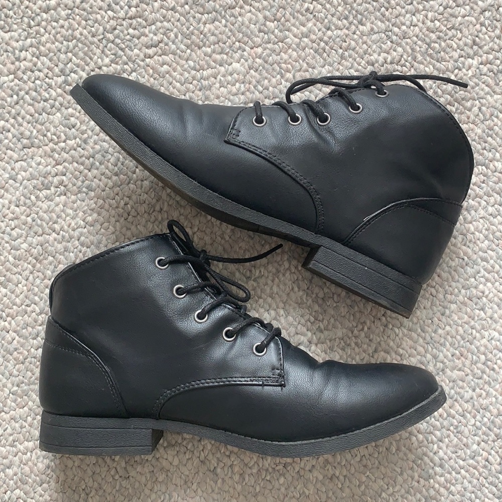 Black booties